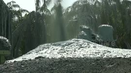 School evacuated after natural gas bursts from ground in Indonesia