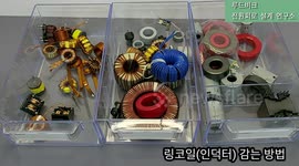 Ring coil manufacturing method (toroidal inductor winding method) by hand