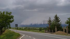 Severe Thunderstorm Approaching part 2 near Botosani (Romania) -last year