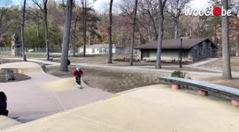 Scooter fail At The Skate park