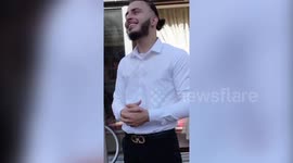 Innocent London man who was mistaken for a gang member remains unconscious a year later - as his attacker is set to be jailed today