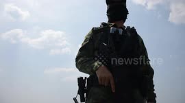 Thai border police increase security as neighbouring Myanmar military coup protests escalate