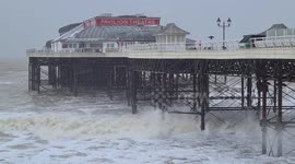 Beast from the East Slames The East Coast, Norfolk , Cromer