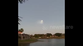 Trident-II ballistic missile fired into orbit has Floridians confused it's UFO