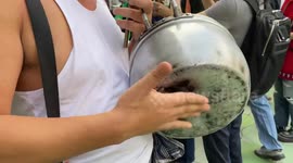 Myanmar democracy protest in neighbouring Thailand