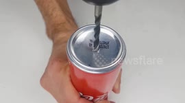 Diy Usb Hand Mixer from Coca Cola can