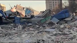 Shopping center collapsed in Vladikavkaz (Russia) after explosion