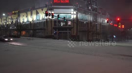 Seattle Hit By Major Snow Storm, Washington, US