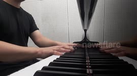 piano playing