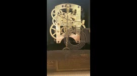 Vintage mechanical clock