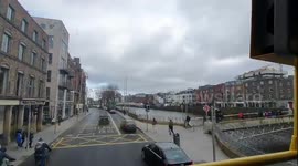 Beautiful scenery of Dublin, Ireland.