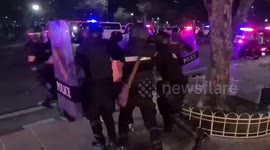 Thailand's pro-democracy protesters clash with police