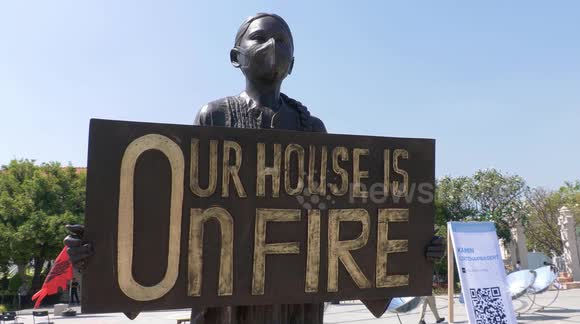 Thai protesters express dissatisfaction with air pollution in Chiang Mai