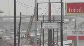 Hazard lights on vehicles in Austin Texas