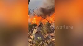 China’s last primitive tribe village almost burnt down in huge fire