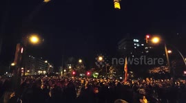 Protests for the incarceration of rapper Pablo Hasel in Barcelona