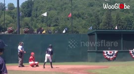 Boy Hits a Bird with a Foul Ball