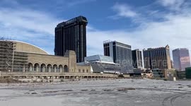 US: Trump Plaza In Atlantic City Goes Down In Implosion 2