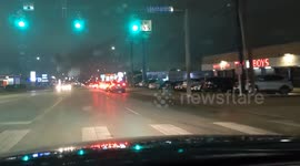 Over 50 cars queue for San Antonio Whataburger as Texas grocery stores sell out