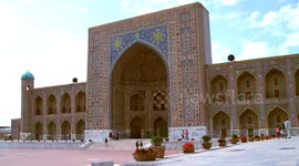 Tilya Kori Madrasa in Samarkand