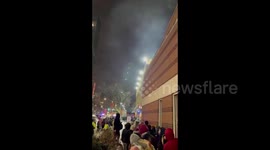 US: Small Fire Breaks Out Near Vaccination Center In Philadelphia As People Line Outside