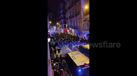 Spain: Protesters Over Jailed Rapper Clash With Police In Barcelona For Fifth Night 3