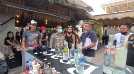 Backpackers caught breaking Covid-19 rules with booze-fuelled 'hippy party' on Thai island