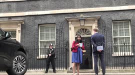 Suella Braverman at Downing Street