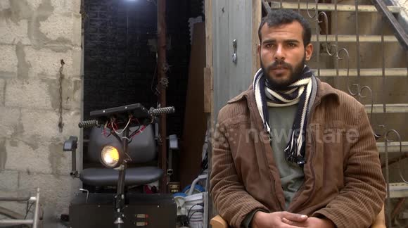 Man builds electric mobility scooters from scrap to help elderly and people with disabilities in Gaza