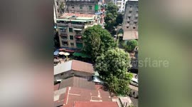 Myanmar residents flee as police open fire in Yangon