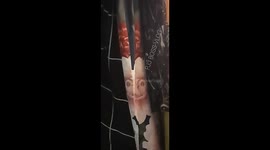 Scary face appears on my clothes