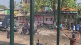 Myanmar villagers clash with police as unrest enters the second month