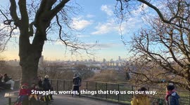 Reporter documents feelings and his own mental health, by taking a photo of a tree over 30 days