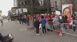 Myanmar Protest at UN NYC