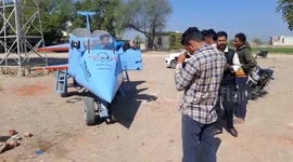 Watch - Architect in Bhatinda designed jet plane shaped car