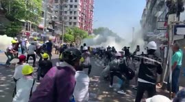 Myanmar: Mar 4 Protests – Crackdown Continues In Yangon 2