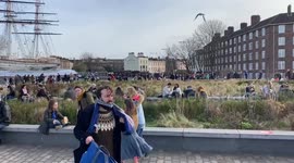 As the nation prepares for an ease of restrictions, is the warmer weather creating too many crowds?