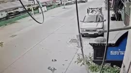 Tree branch crashes down onto woman’s head