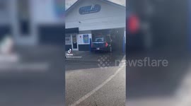 A touching funeral procession was held at a CAR WASH, for long time employee who really adored his job