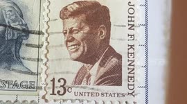 John F Kennedy 13c Stamp USA