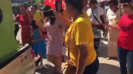 Five-year-old Thai twins get married to follow Buddhist belief they were lovers in past life