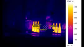 Glass bottle production