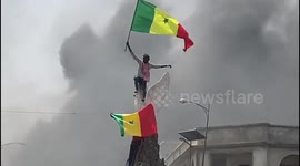 National Anthem at Ziguinchor