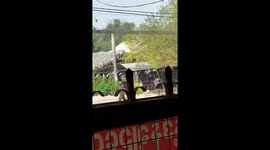 Civilians cower in building as military open fire during Myanmar protests