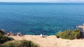 4K DJI TANSPARENT WATER BEST BEACH IN MALLORCA FOR SNORKELING