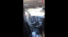 'This is so cool!' US man left speechless as he travels in driverless car