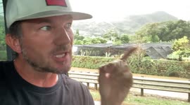 eye witness report from flooding oahu, nothing goes, road closure on oahu east side.