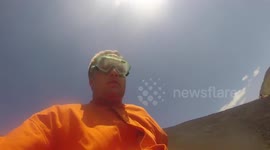 Volcano boarding seems fun