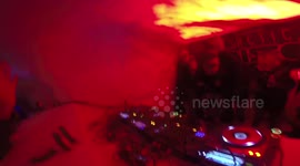Skrillex uses fan's GoPro to film DJ set