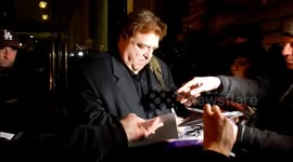 Sienna Miller and John Goodman at American Buffalo party